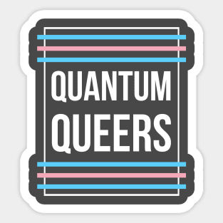 Quantum Queers Trans Sticker